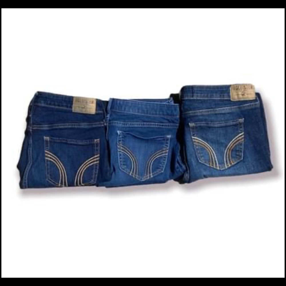 Lot of Three Hollister Jeans